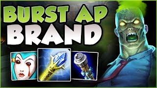 BURN THEM ALL DOWN! BURST AP BRAND TOP IS LETHAL! BRAND SEASON 8 TOP GAMEPLAY! - League of Legends