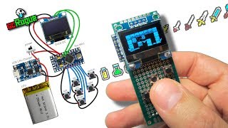 gcConsole - игровая консоль на Arduino + OLED