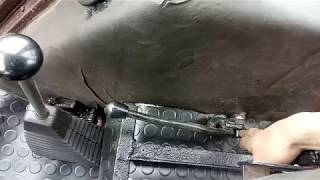 Передєлка ричага включення ВОМа і ручний газ на крило МТЗ