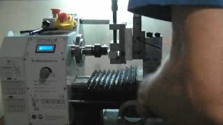 optimum d180 Χ 300 milling on the lathe