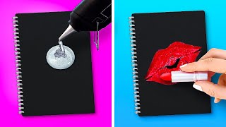 TRIK SENI LUCU DAN KIAT MENGGAMBAR || Kiat Seni Mudah dan Keren oleh 123 GO Like!
