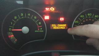 Cómo apagar Luz de Cambio de aceite para Ford Explorer 2007