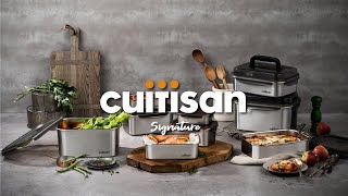 酷藝師名作(CUISITAN Signature)系列│全世界唯一可以微波的不鏽鋼保鮮盒