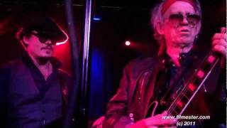 Johnny Depp & Keith Richards playing at Rum Diaries afterparty