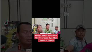 Gus Samsudin Resmi Lebaran di Penjara Gegara Konten Boleh Tukar Pasangan