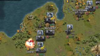 Прохождение Glory of Generals за Ось: План Гельб (жёлтый план)