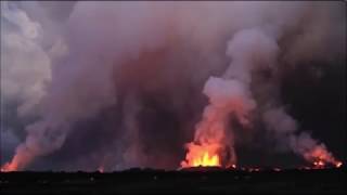 Извержение самого большого вулкана в мире Eruption of the largest volcano in the world