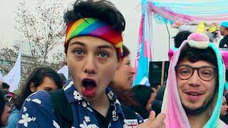 VIBRA HOMOSEXUAL 2018!! PIQUITOS A 100!! //Marcha LGBTI por la igualdad