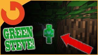 I SAW GREEN STEVE ON MY MINECRAFT SERVER! (Very Scary!)