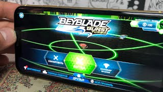 ИГРАЮ В БЕЙБЛЭЙД НА ТЕЛЕФОНЕ!!! Наконец то!!! Бейблэйд Бёрст / Beyblade Burst