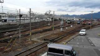 HD300形　南松本での試運転