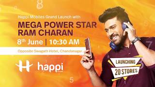 Ram Charan gets candid at Happi Mobiles Photoshoot