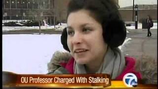 Oakland University professor accused of cyber stalking