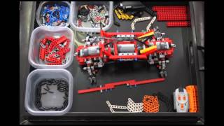 Lego Set 9398 - Monster Truck - Time lapse assembly