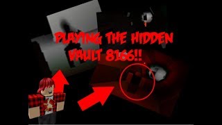 EXPLORING THE ORGINIAL VAULT 8166 | ROBLOX VAULT8166