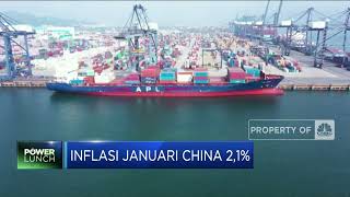 Inflasi China Januari Tembus 2,1%, Terdorong Imlek