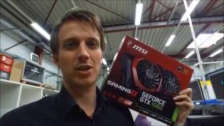 MSI GTX 1060 GAMING X 6G Benchmark & Unboxing