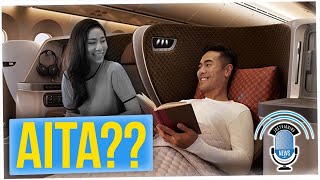 Husband Upgraded to Business Class & Left Wife in Economy