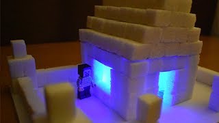 САХАРНЫЙ ДОМ ДЛЯ НУБА! Как сделать сахарный домик!