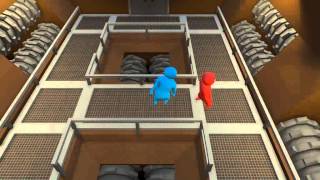 Gang Beasts с другом!!! на одном компе №1