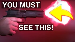 Munitionstest COLT 1911 9mm P.A.K. Partizan, Walther, GECO Flash Stopblitz in Zeitlupe Slow motion