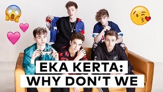Why Don’t We paljastaa: "Eka suudelmani oli kamala!"