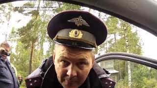 ДПС в посёлке Рощино Выборгского р-на Ленинградской обл.