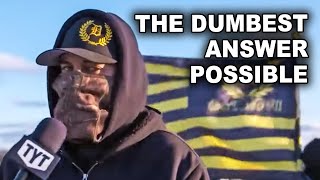 Proud Boy Shows TYT Reporter How Little He Actually Knows