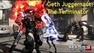 Geth Juggernaut: The Terminator! | Mass Effect 3 Multiplayer