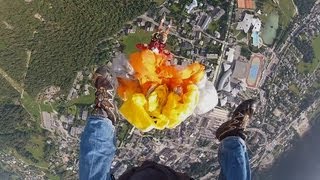 D-Bag Speed-Flying à Chamonix (largage)