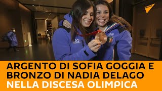 Argento di Sofia Goggia e bronzo di Nadia Delago nella discesa olimpica