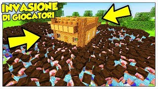 10.000 GIOCATORI CONTRO LA NOSTRA BASE! - Minecraft ITA