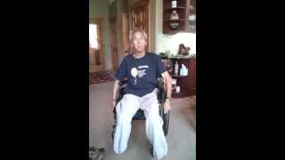 Double amputee dancing to Lady Gaga's LoveGame