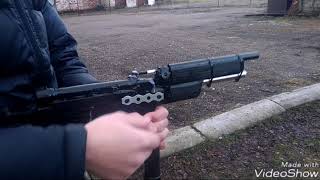 Крутое самодельное пневматическое рср ружьё