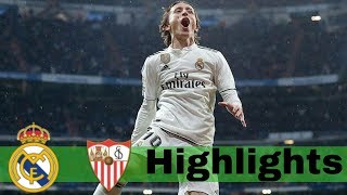 Real Madrid vs Sevilla - Hasil Pertandingan Liga Spanyol Semalam