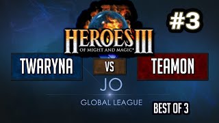 Герои 3: twaryna vs team0n - Jebus Outcast Global League Плейофф - Bo3 Игра #3 HotA
