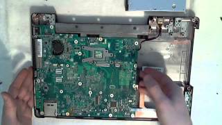 eMachines E528 разборка/сборка (disassembly assembly)