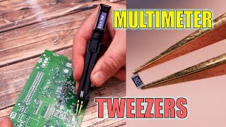 Digital Tweezers Multimeter - Useful Tool!