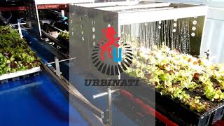 Пересадка растений из палеток (кассет) в палетку/кассету, горшки в поддоне модель RW32, Urbinati