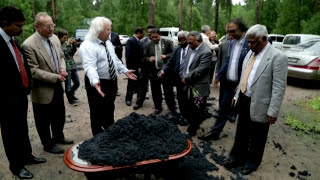 Graphene : Demonstration of Graphene (HRCM) to Indian Scientific delegation led by Dr.Vijay Bhatkar.