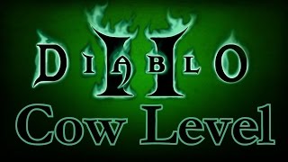 Diablo 2 - Cow Level - Hardcore - Summoner Druid (No Commentary, No Music)