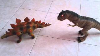 T-Rex vs Estegosaurio Dinosaurios