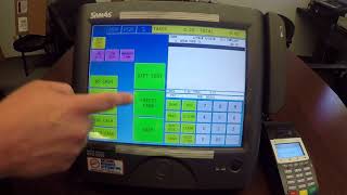 Authorizing a credit card on the SAM4s SPS-2000 with the Smart ECR Pin Pad