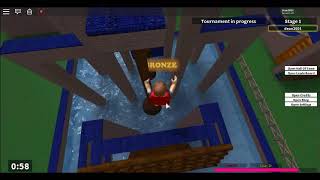 Roblox Ninja Warrior: Completing Stage 1