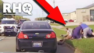 Good Samaritans Save Lawbreaking Cop From Herself (Video)