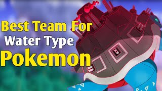 Best team for water type Pokemon | Most powerful water type Pokemons | Hindi Pokevilla Z