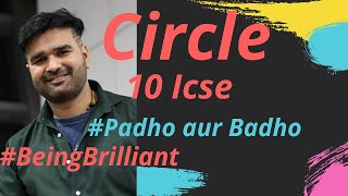 Introduction to circle and tangent icse class 10 easy explanation