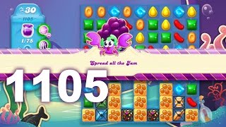 Candy Crush Soda Saga Level 1105 (3 stars, No boosters)