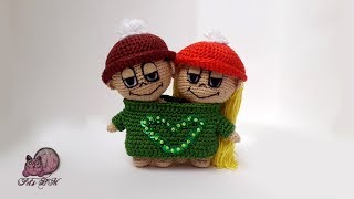 Обзор амигуруми. Куколки из серии "Love is"