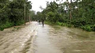 Napoklu Coorg Floods due to heavy Rain